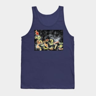 Aquarium Fish Frolicking Tank Top